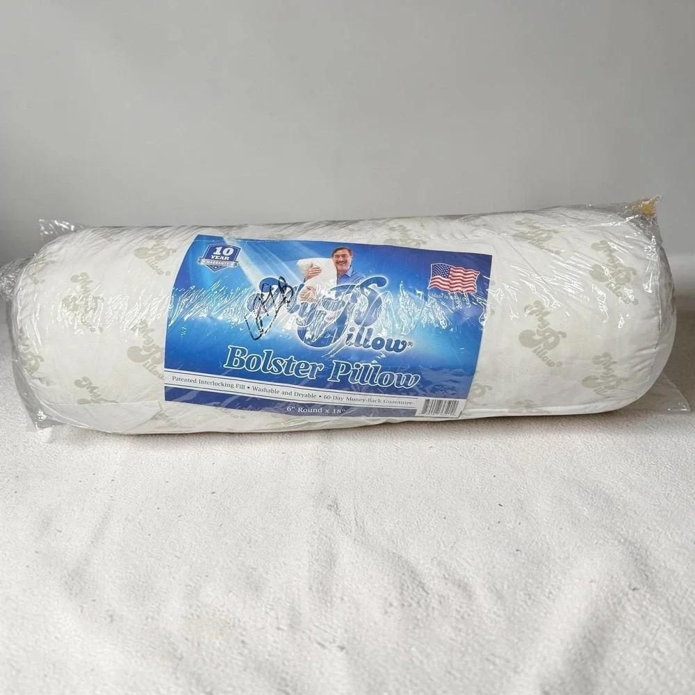 My Pillow Neck and Cervical Bolster Pillow - MyPillow Made In USA NIB 6